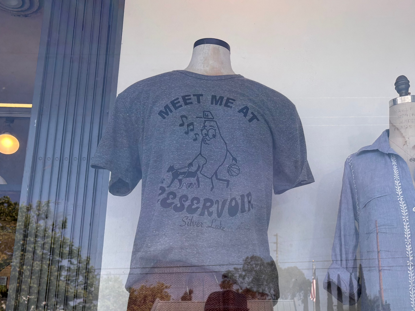 Meet Me At The Reservoir - Adult Tee - Grey