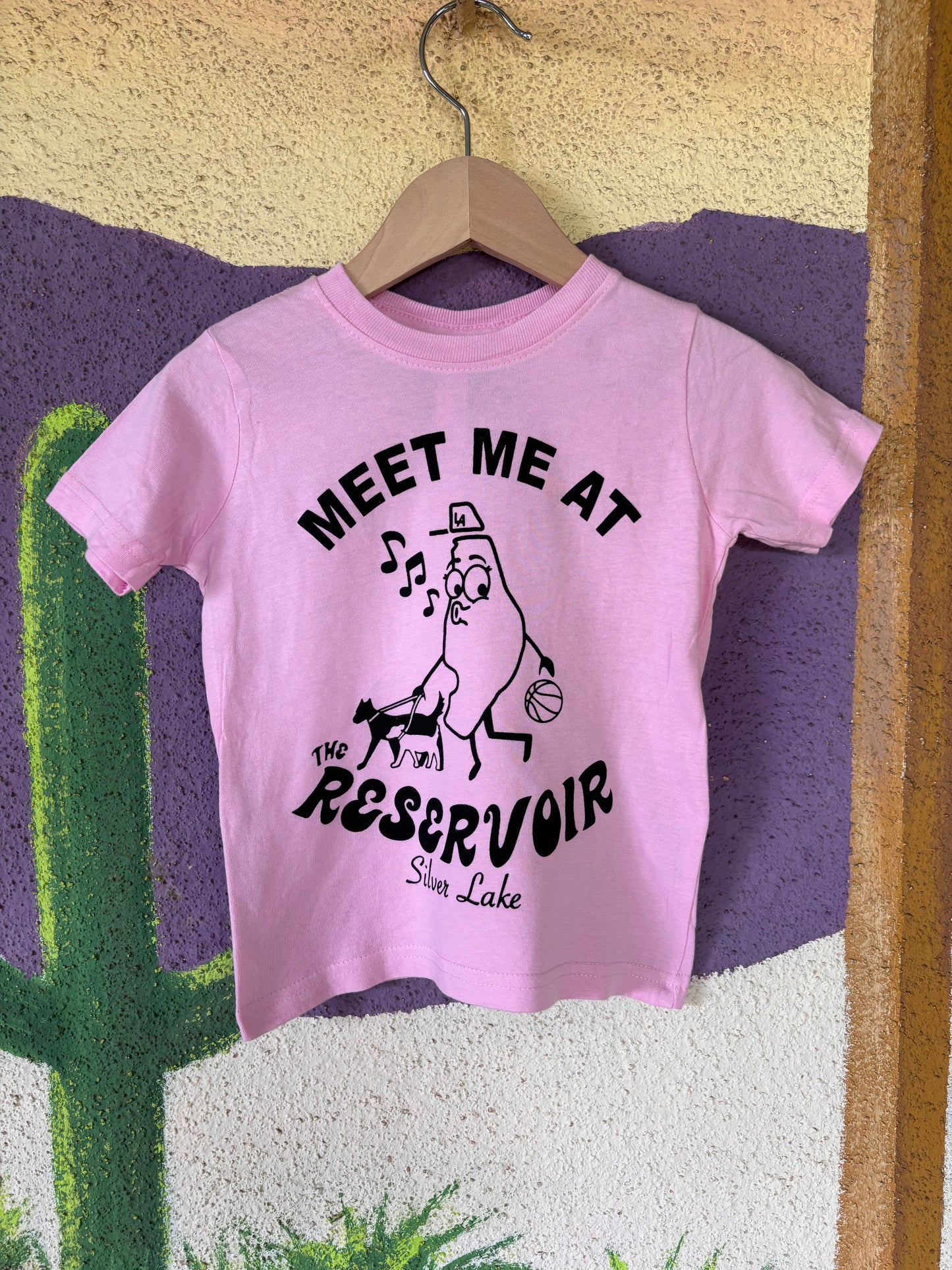 Meet Me at the Reservoir Tee - Toddler Size 2 - Pink