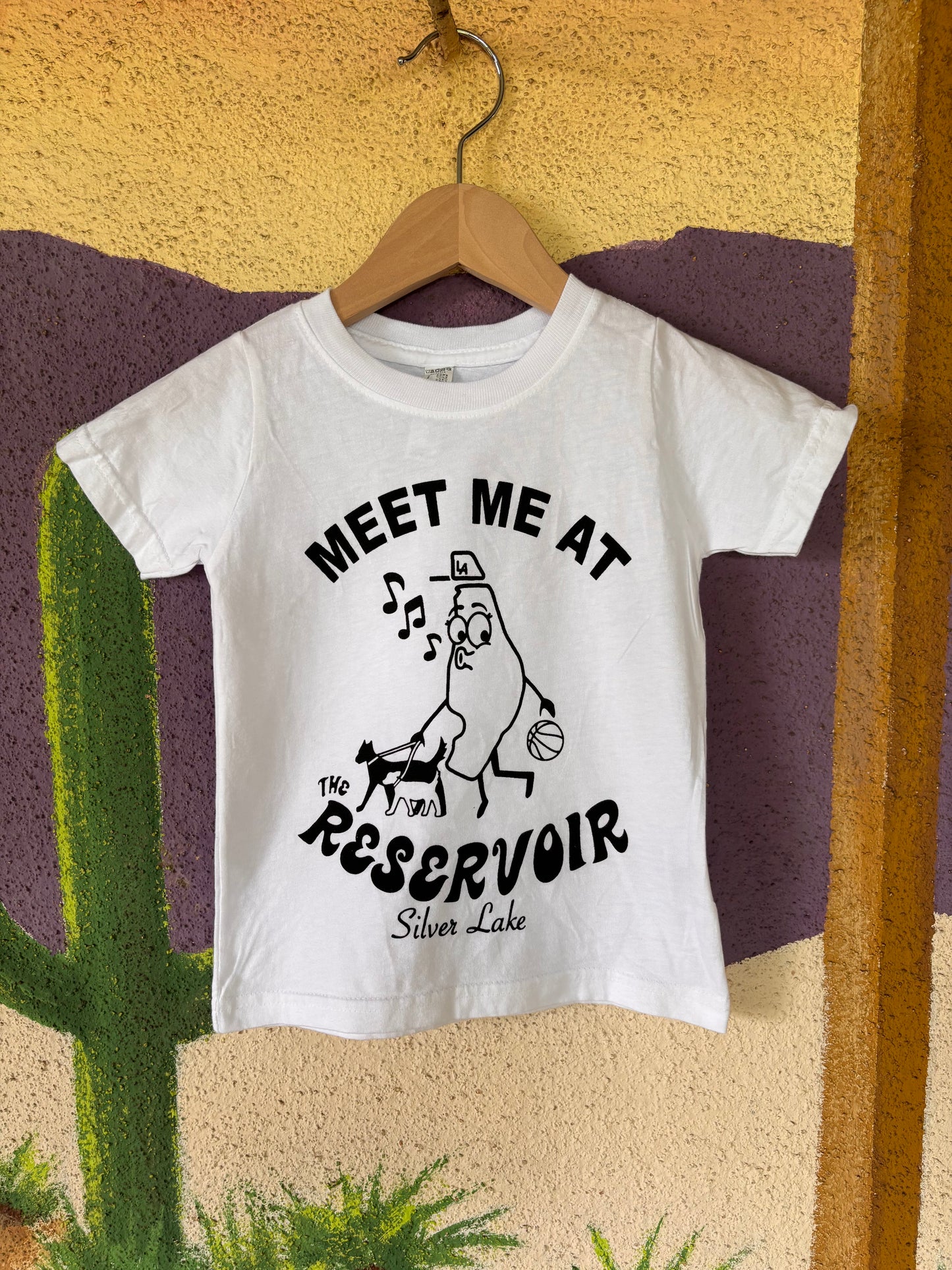 Meet Me at the Reservoir Tee - Toddler Sizes - White