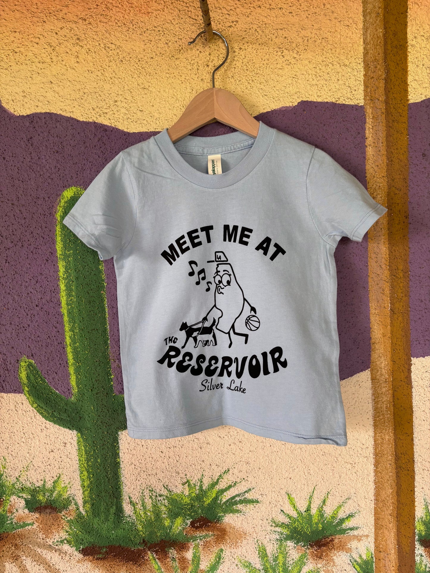 Meet Me at the Reservoir Tee - Toddler Size 4 - Light Blue