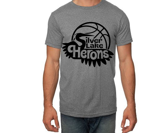 Herons Adult Tee - Grey