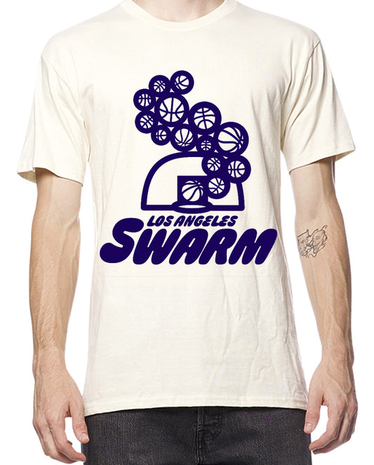 Los Angeles Swarm Adult Tee - Natural